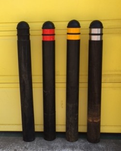 STOCK CLEARANCE OF FOUR UNIVERSAL BOLLARDS 
