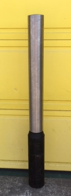 CLEARANCE SALE OF ONE FLEXIFOOT BOLLARD WITH STAINLESS STEEL SLEEVE
